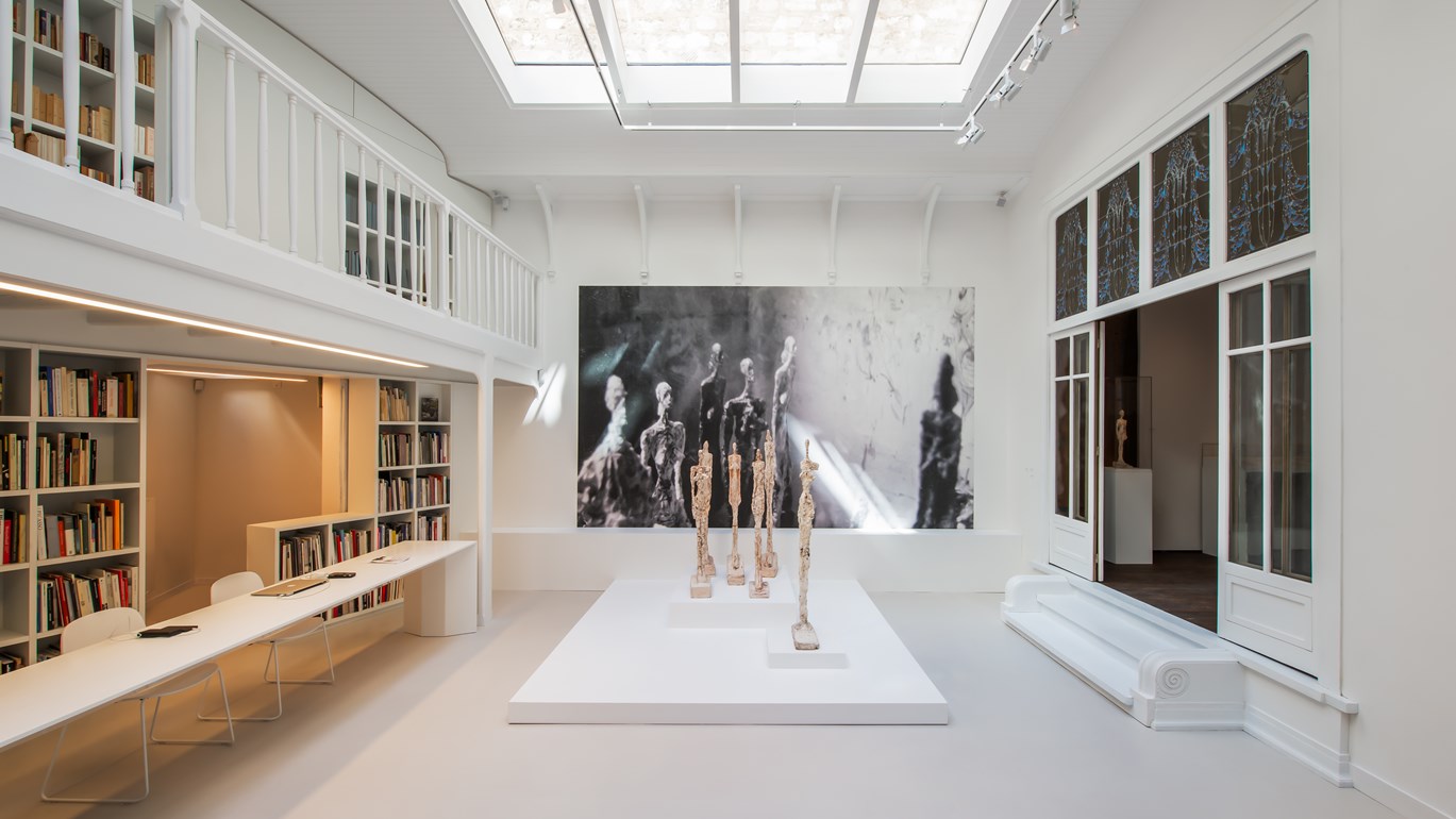 Institut Giacometti, Exposition Genet - Giacometti 07, Photo Xavier Bejot, ┬⌐ Succession Alberto Giacometti (Fondation Giacometti, Paris + Adagp, Paris).jpg (1)